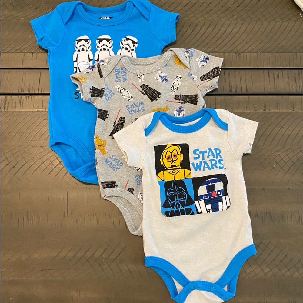 Star Wars Onesie set (3)
